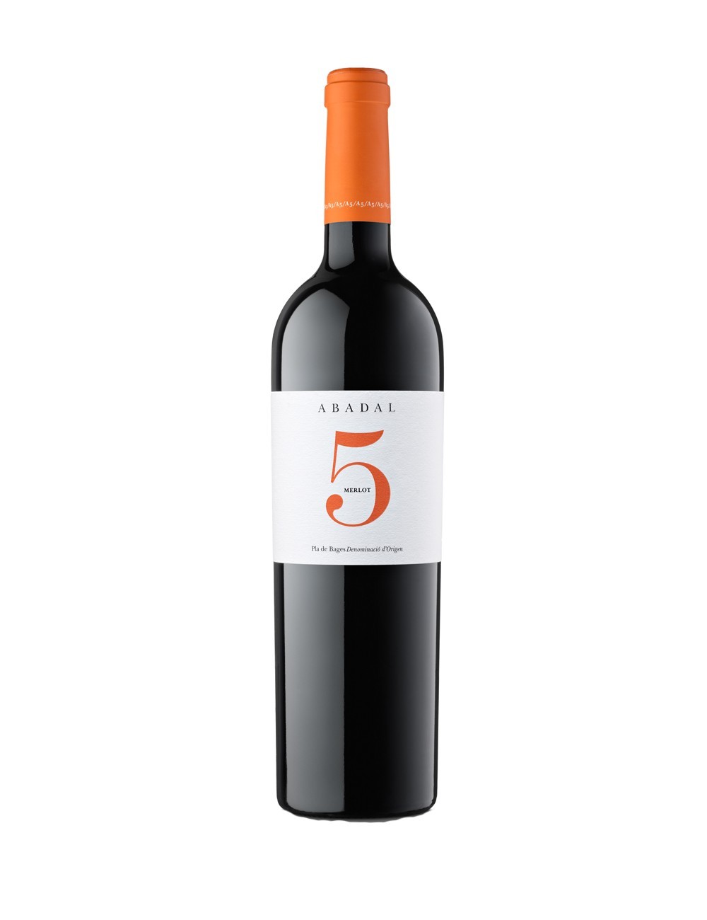 Vino tinto ABADAL 5 MERLOT 2019 en la tienda de vinos online Vinoexpres