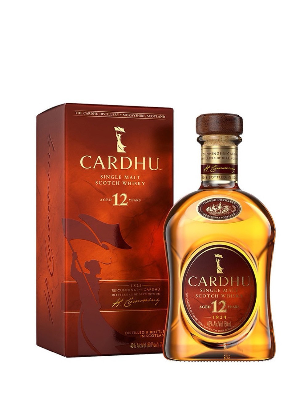 whisky cardhu 12 años